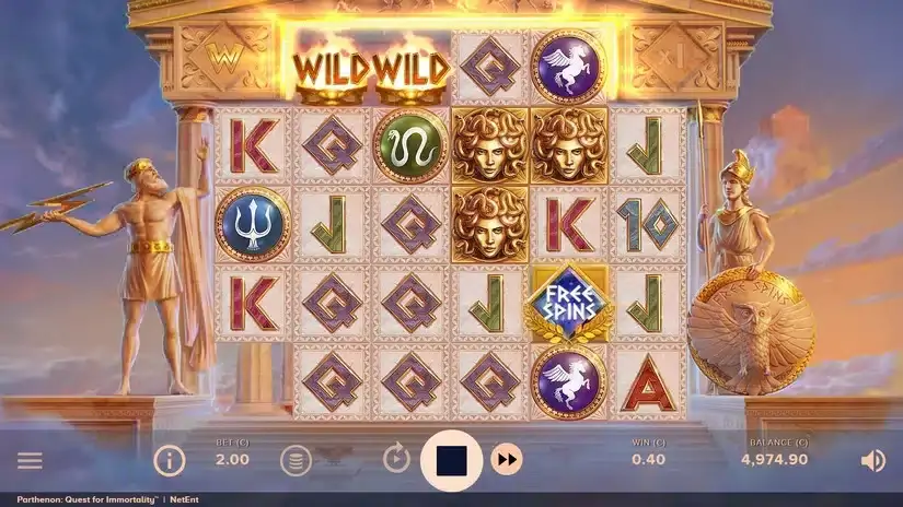 Parthenon: Quest for Immortality slot screenshot 3