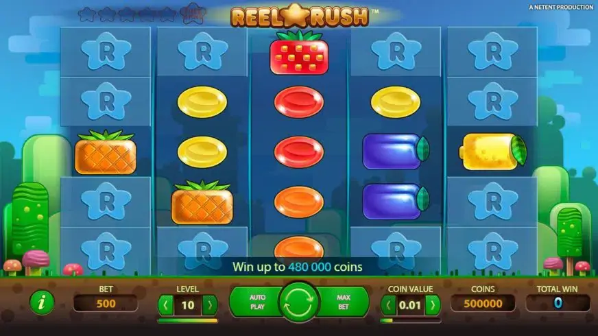 Reel Rush slot screenshot 1