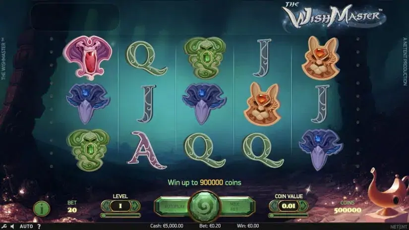 The Wish Master slot screenshot 1