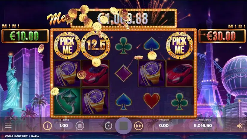 Vegas Night Life slot screenshot 3