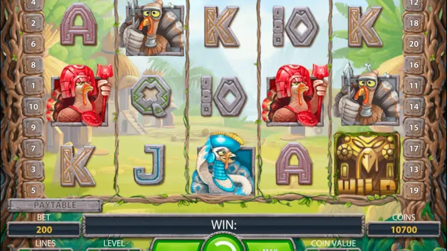 Wild Turkey slot screenshot 2