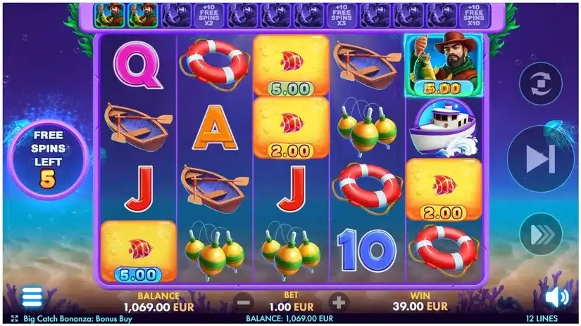Big Catch Bonanza: Bonus Buy slot screenshot 5