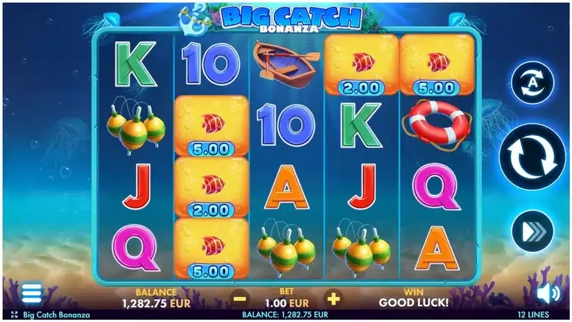 Big Catch Bonanza slot screenshot 1