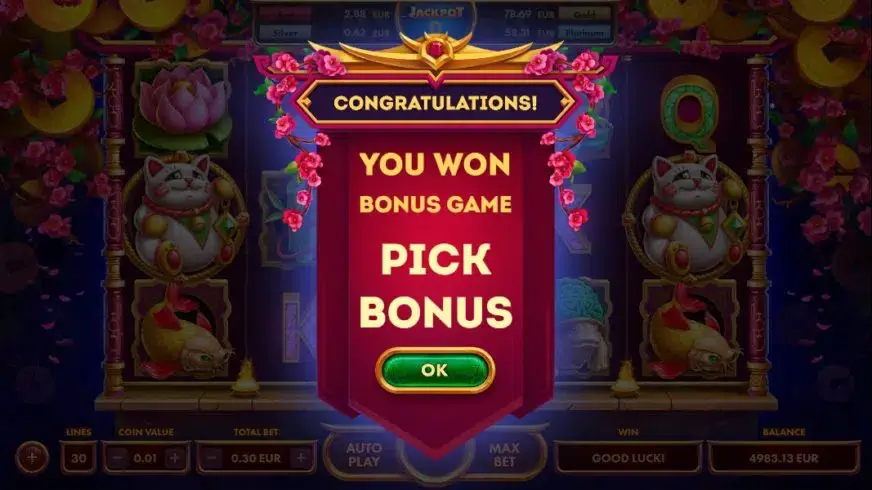 Magic Tree slot screenshot 3