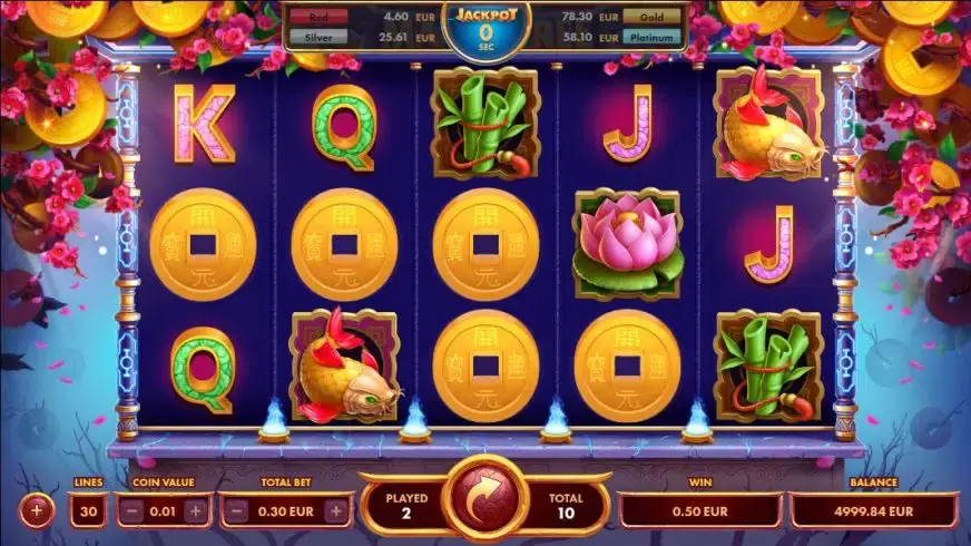 Magic Tree slot screenshot 1