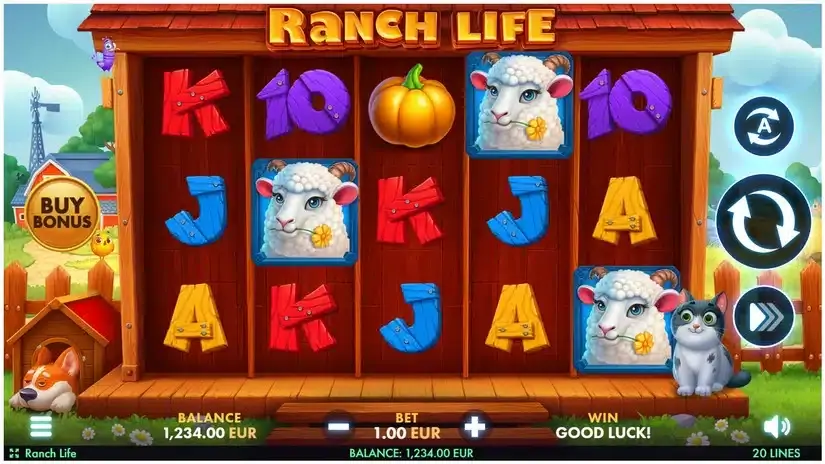 Ranch Life slot screenshot 1