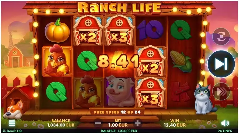 Ranch Life slot screenshot 5