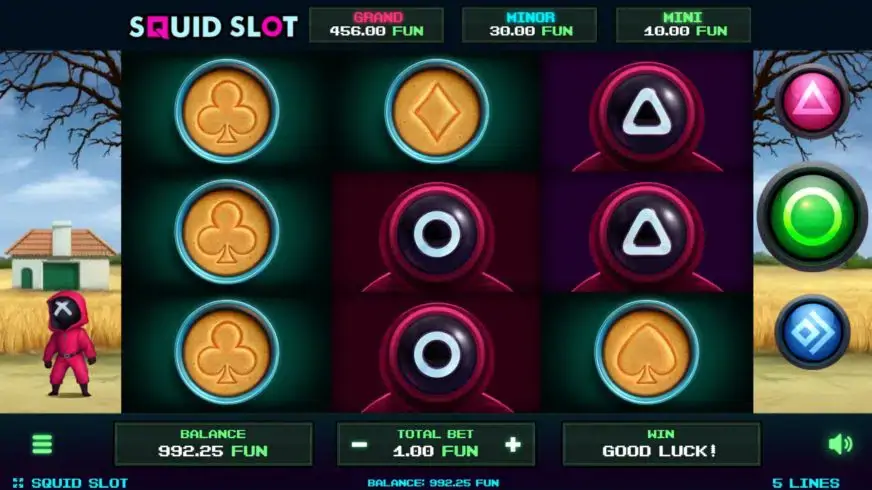 Squid Slot slot screenshot