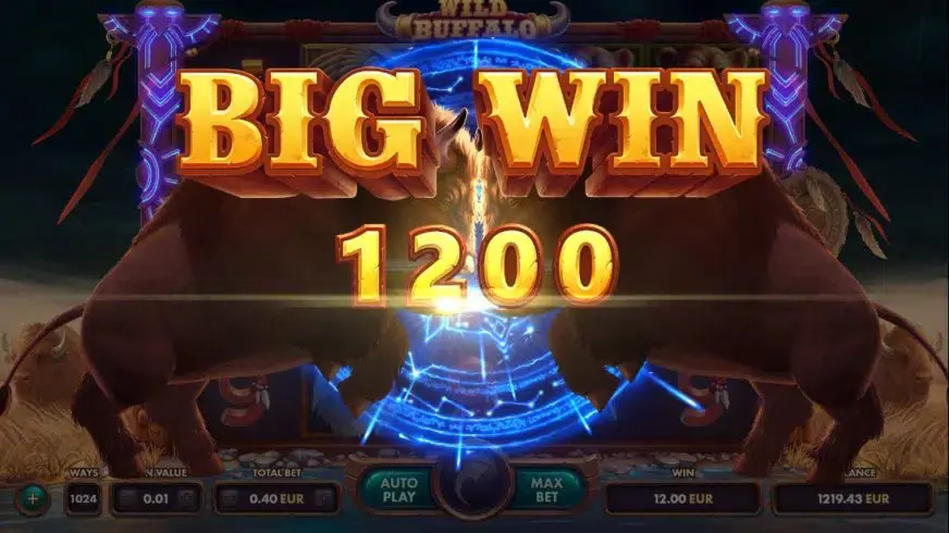 Wild Buffalo slot screenshot 3