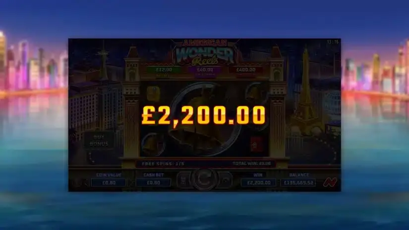 American Wonder Reels slot screenshot 5