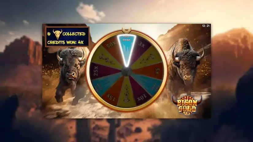 Bison Gold slot screenshot 3