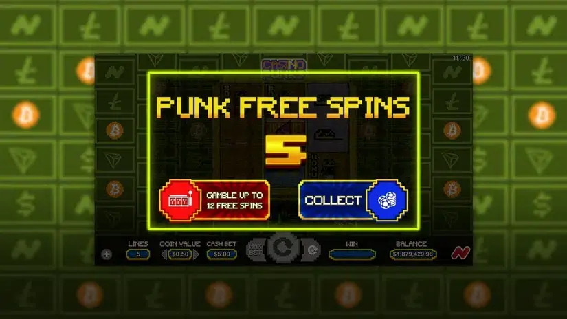 Casino Punks slot screenshot 4
