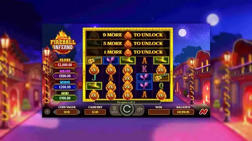Fireball Inferno slot screenshot 6