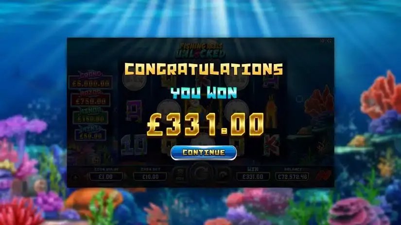 Fishing Reels Unlocked slot screenshot 6