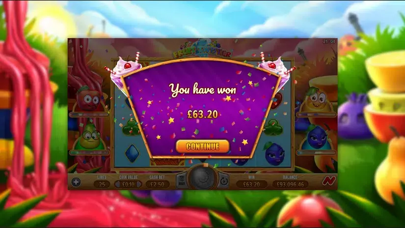 Fruit Twister slot screenshot 1