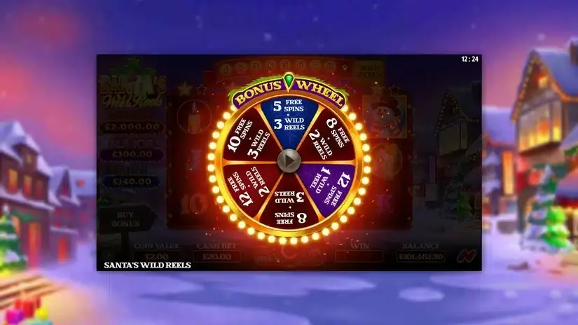 Santa’s Wild Reels slot screenshot 2