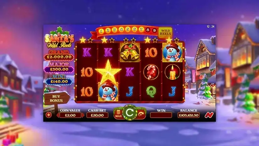 Santa’s Wild Reels slot screenshot 1