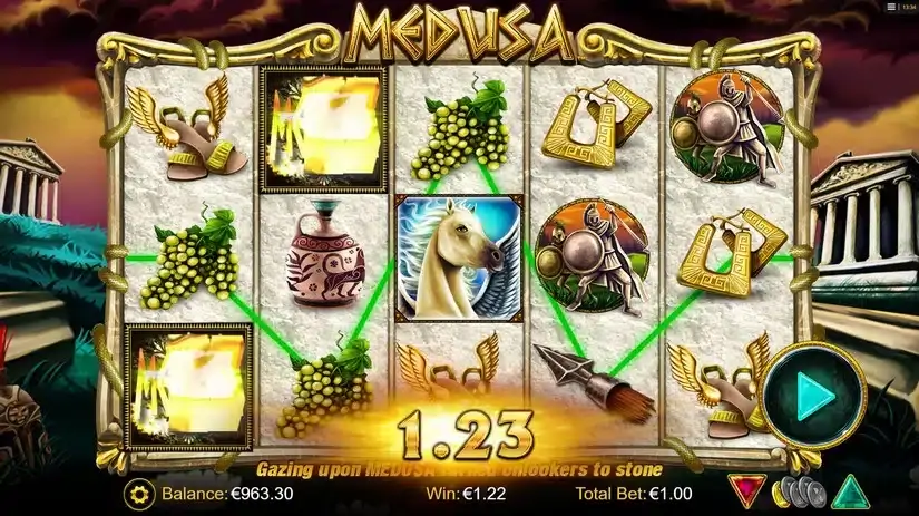 Medusa slot screenshot 3