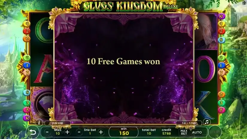 Elves Kingdom Deluxe slot screenshot 3