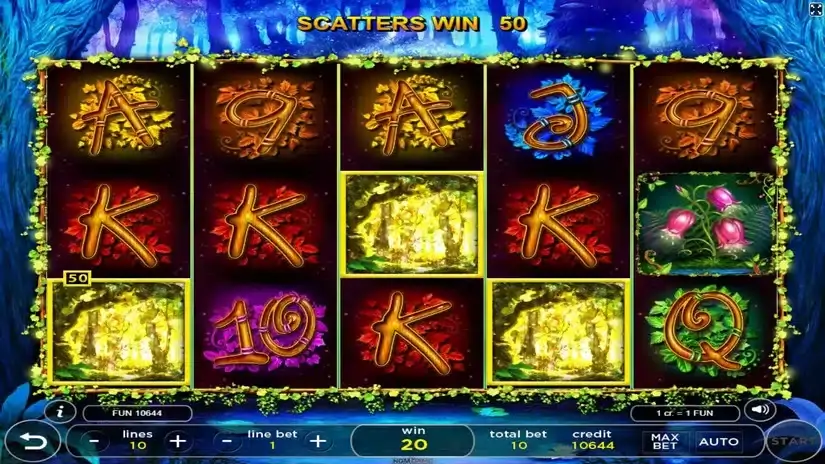 Fairy Queen slot screenshot 2