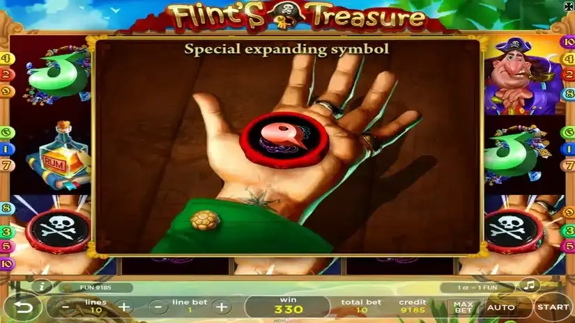 Flint Treasure slot screenshot 3