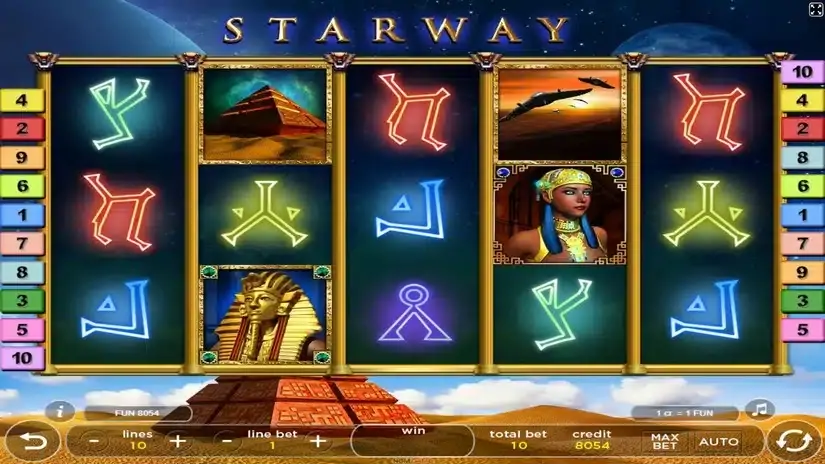 Star Way slot screenshot 1