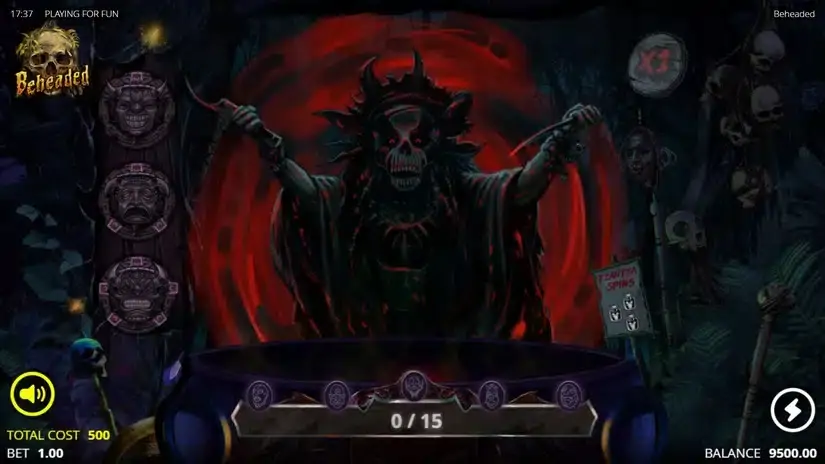 Beheaded slot screenshot 2