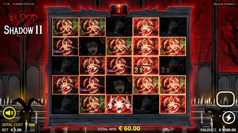 Blood & Shadow 2 slot screenshot