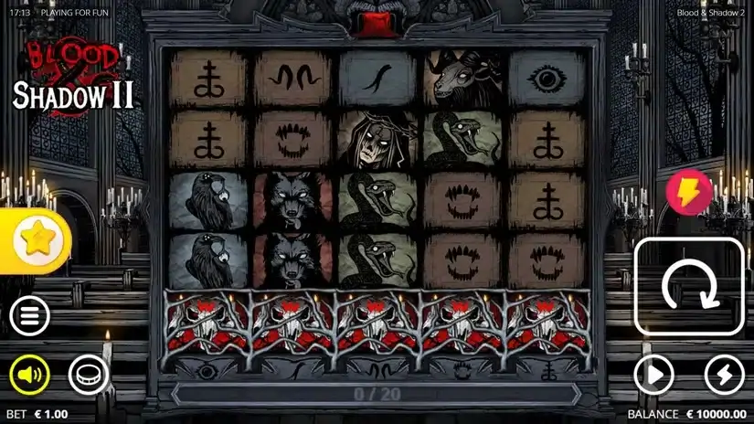 Blood & Shadow 2 slot screenshot