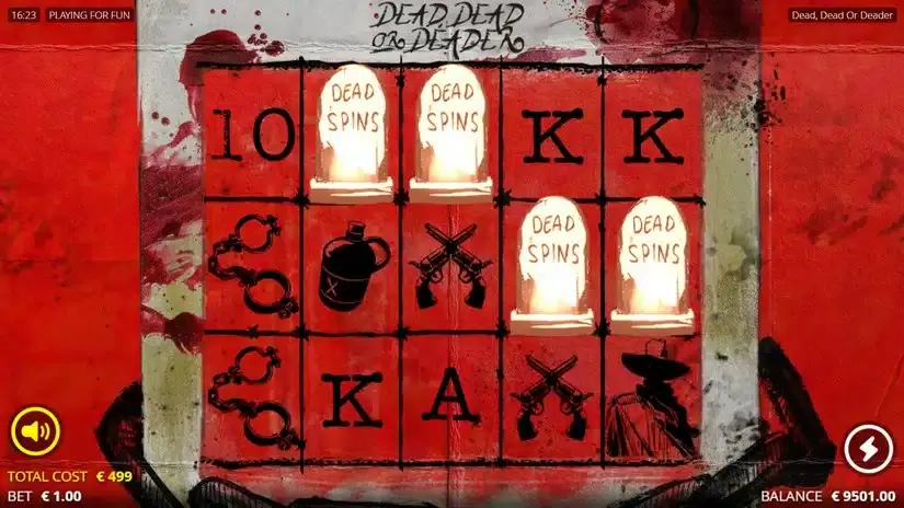 Dead, Dead or Deader slot screenshot