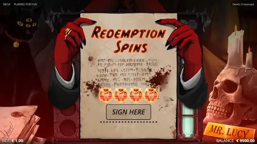 Devil’s Crossroad slot screenshot 3