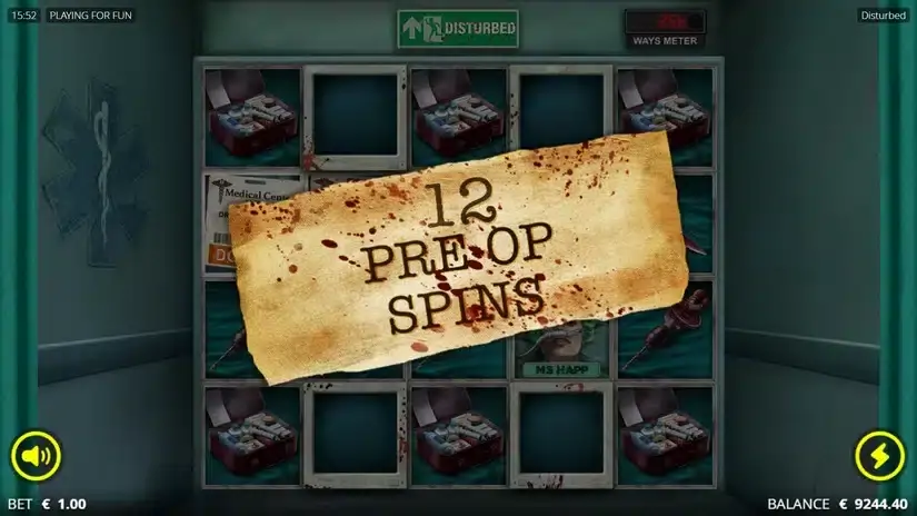 Disturbed slot screenshot 4