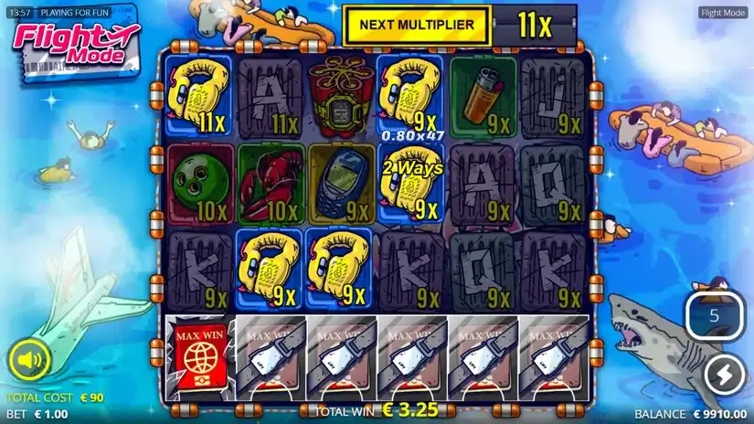 Flight Mode slot screenshot