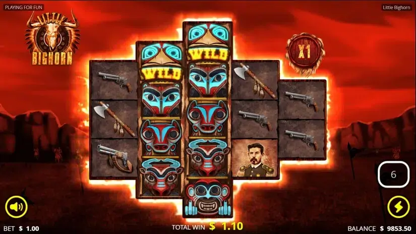 Little Bighorn slot screenshot 5