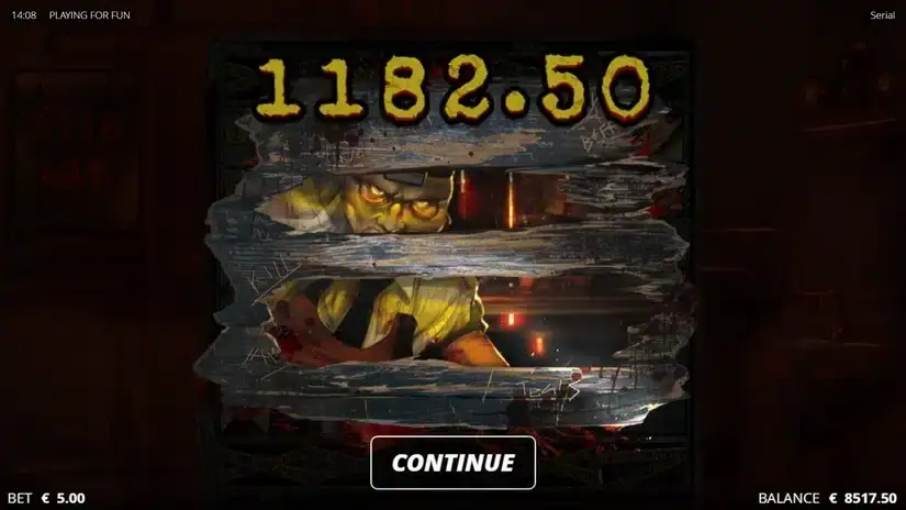 Serial slot screenshot