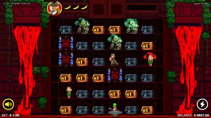 Space Donkey slot screenshot 3