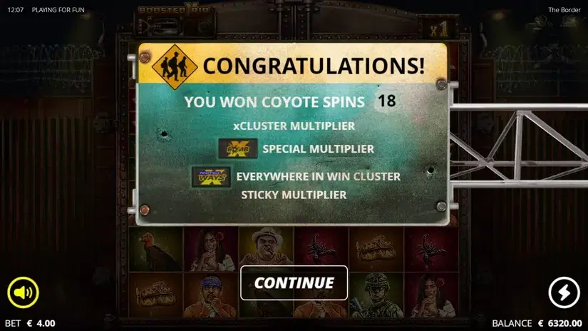 The Border slot screenshot 3