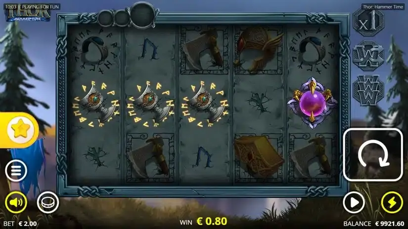 Thor Hammer Time slot screenshot 4