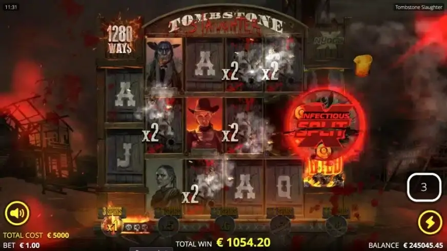Tombstone Slaughter: El Gordo’s Revenge slot screenshot 8