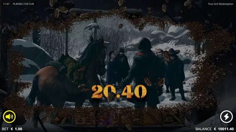 True Grit Redemption slot screenshot 3