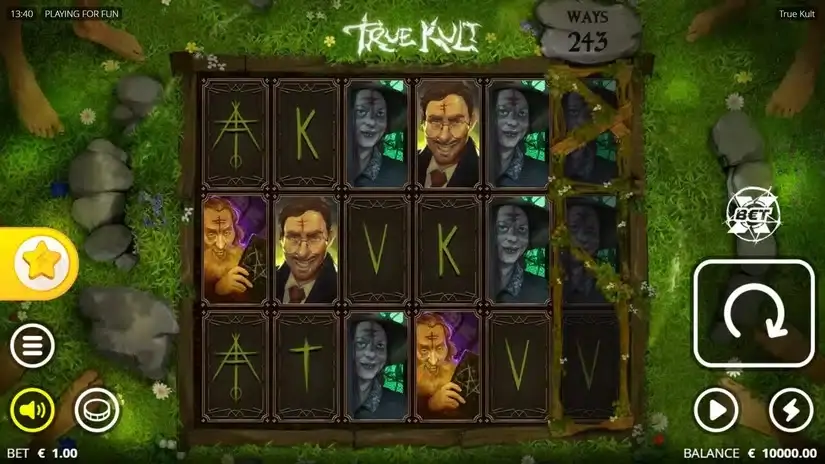 True Kult slot screenshot