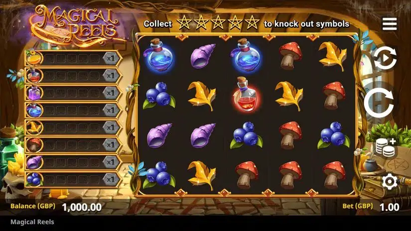 Magical Reels slot screenshot 1