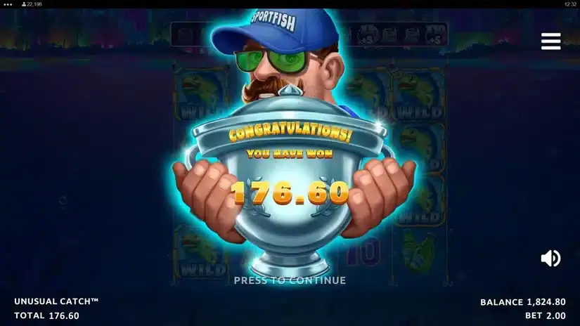 Unusual Catch slot screenshot 7