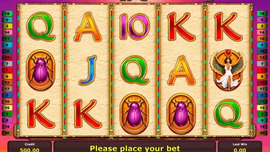 Pharaoh’s Ring slot screenshot