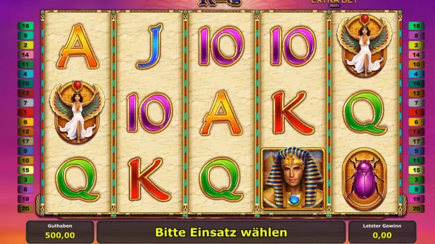 Pharaoh’s Ring slot screenshot