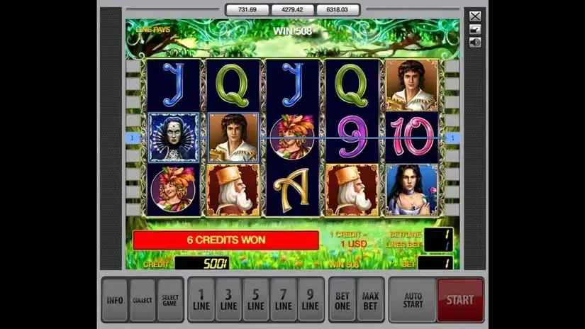The Magic Flute slot screenshot 5