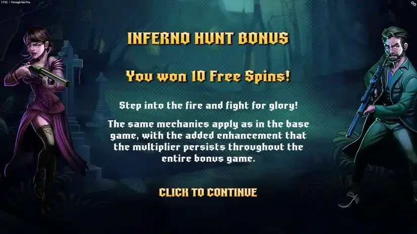 Through the Fire slot screenshot 3