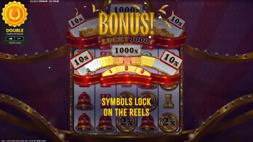 Lucky 1000 Hold & Win slot screenshot 3