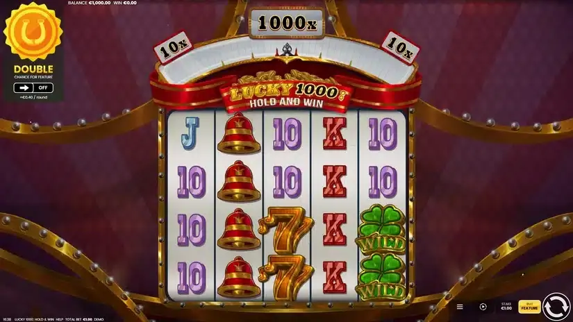 Lucky 1000 Hold & Win slot screenshot