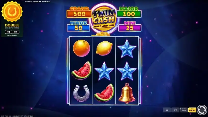 Twin Cash: Hold & Win slot screenshot
